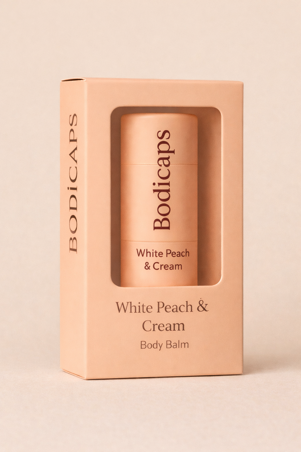 BODICAPS Body Balm Stick – White Peach & Cream